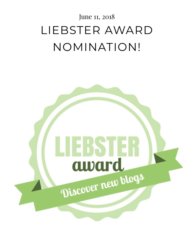 Nominated for Liebster Award(4th)